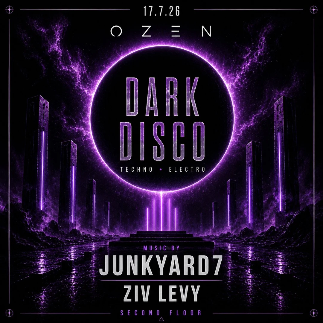 משולש הזהב · רחבה שנייה Dark Disco · Junkyard7 · Ziv Levy
